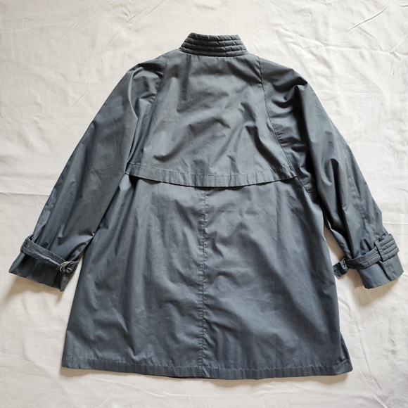 Misty Harbor vintage button-down light-weight short trench coat Size 10 - Picture 5 of 8